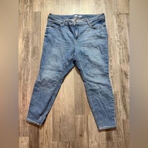 Old Navy Rockstar Super Skinny High-Rise Jeans - Plus Size 22P denim